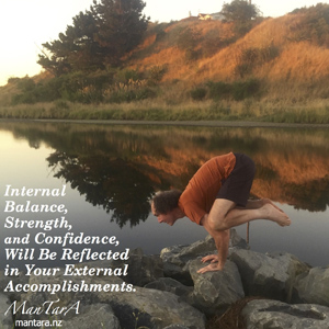 Balance Strength and confidence reflection